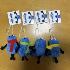 パペットスンスン　ぬいぐるみマスコット winter ver. 4種セット