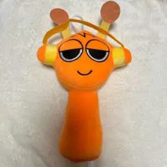 スプランキー ぬいぐるみ オレン 紐付き sprunki リズムゲーム