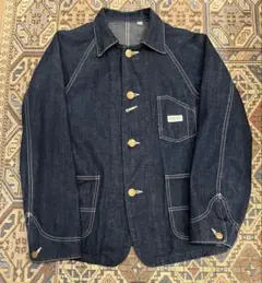 レア Atlast&co エンジニアカバーオール ATLAST ＆ CO(アットラスト) 「COVERALL」デニムカバーオール