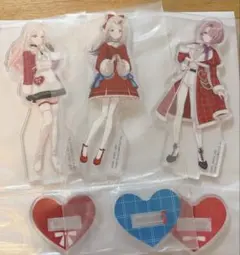 篠澤広、有村麻央、十王星南　学マス　学園アイドルマスター　アクリルスタンド