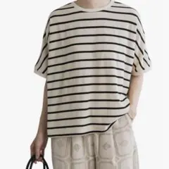 アーバンリサーチドアーズ ストライプ 半袖Tシャツ