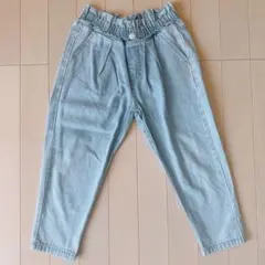 ライトブルー ロングパンツ デニム 120cm 女の子 男の子