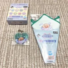 bt21 GIFT 一番くじ　J賞　GIFT タオル　チャーム　shooky