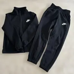 Nike ブラック ジャージセット 130シンプルロゴ