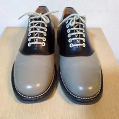 REGAL　サドルシューズ　25cm グレー×ブラック