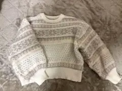 earth music &ecology ニットトップス　アイボリー