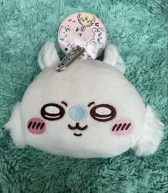 【新品タグ付き】ちいかわ ぬいぐるみパスケースポーチ② / モモンガ