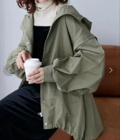 Discoat【2WAY】ビッグマウンテンパーカー