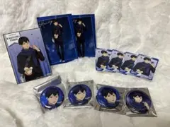 ハイキュー!! コスモワールド 影山飛雄 缶バッジ 特典セット