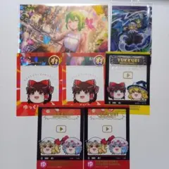 東方Project カード・ブロマイド6枚セット