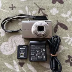 美品 動作品 Nikon COOLPIX S6000 シルバー #26223 - メルカリ