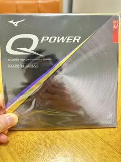 MIZUNO Q POWER 卓球ラバー 2.1mm レッド
