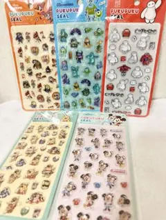 ディズニー ぷくぷくシール PUKUPUKUシール セット