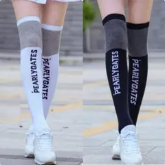 ゴルフ レディース ニーハイソックス 靴下