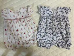 petitmain プティマイン　ロンパース 70 セット　双子