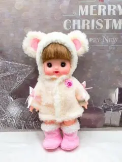 メルちゃん服 ソランちゃん もこもこ着ぐるみ 動物シリーズ くまさん＆ブーツ