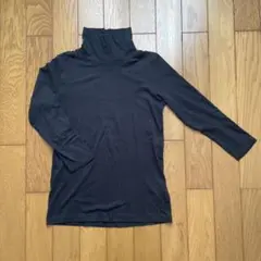 TOPVALU PEACE FIT アンダーシャツ 130 秋冬用　黒