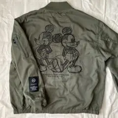 GU undercover コラボ　ブルゾン 刺繍　ミッキー　ディズニー　M