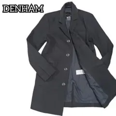 ✨️注目間違いなし✨️ DENHAM チェスターコート ロングコート S 黒