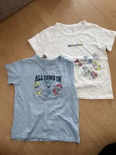2枚セット 110cm パウパトロール パウパト Tシャツ 半袖 男の子