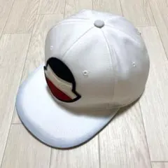 超美品★MONCLER キャップ　帽子　ホワイト　UNI 国内正規品　3K82のサムネイル