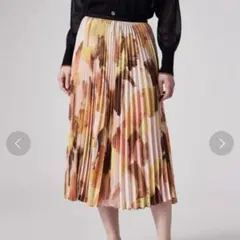 ポールスミス "Floral Paint" プリーツスカート Mのサムネイル