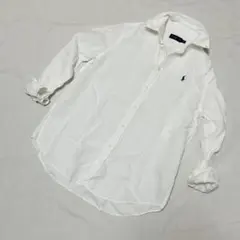 試着のみ】ラルフローレン大人気オーバーサイズ 麻リネンシャツ 現行品