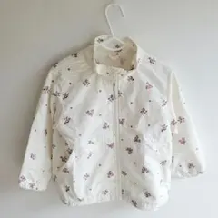 アプレレクール 花柄 ウィンドブレーカー 薄手アウター 春100cm