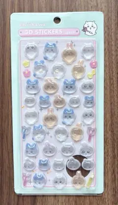 ちいかわ　シール　3Dステッカーシール　はちわれ　うさぎ
