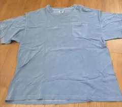 COMFORT COLORS ポケットTシャツ ブルー XL