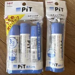 Tombow PiT スティックのり 4本入りのサムネイル