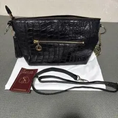 【美品・早い者勝ち】BEAUGRAND ショルダーバッグ ブラック