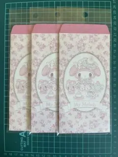 サンリオ 昭和レトロ　1977〜1980 ポチ袋　未開封品　7枚入　24コセット サンリオ 昭和レトロ1977〜1980 ポチ袋未開封品7枚入24コセット