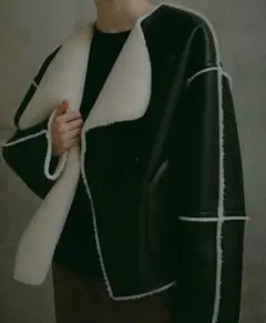 2025年最新】エトレトウキョウ リバーシブルムートンブルゾンの人気