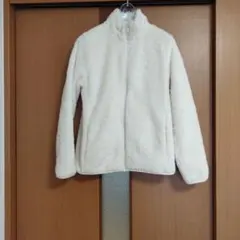 UNIQLOアイボリー フリースジャケット Sサイズ