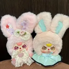 Xuefu うさぎ レース ドリーム 600% ぬいぐるみブラインドボックス