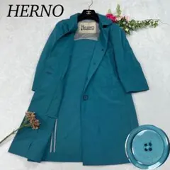 未使用品 19SS ヘルノ HERNO フーデッド スプリング モッズ コート ジャケット ブルゾン ゴム引き PA0026D-13170-77361 大きいサイズ 44 19SS HERNO ヘルノ 19SS フーデッドモッズコート スプリングコート 38