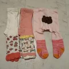 ベビー服　レギンス　タイツ　3点セット