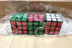ルービックキューブ キーホルダー 3個SET