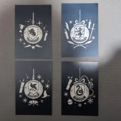 ハリー・ポッター　ポストカード　クリスマスカード