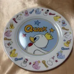 ドナルドダック　クワッキーダック　スーベニアプレート　レア