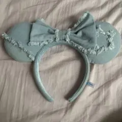 ディズニー　デニムカチューシャ