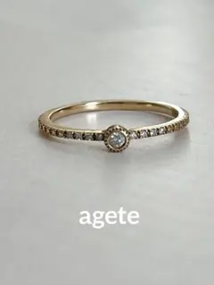 2026年最新】アガット agete ダイヤモンドリングの人気アイテム - メルカリ