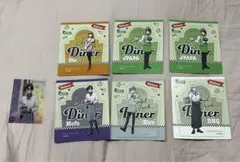 カラフルピーチ えと じゃぱぱ もふ ヒロ どぬく マグネットシートともふカード