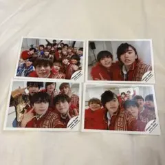 なにわ男子 公式写真 4枚セット
