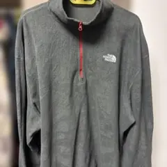 THE NORTH FACE グレー ハーフジップ フリース
