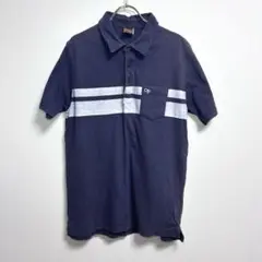 ✨綿100％✨ Ocean Pacific ポロシャツ L 半袖 サーフ 紺