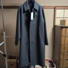 新品 2025AW gu コージーメルトンバルマカンコート　グレー　ユニクロ