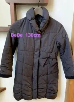 ベベ　BeBe 女の子　コート　130 キルティング