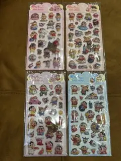 クレヨンしんちゃん きゅんポップシール 4枚セット